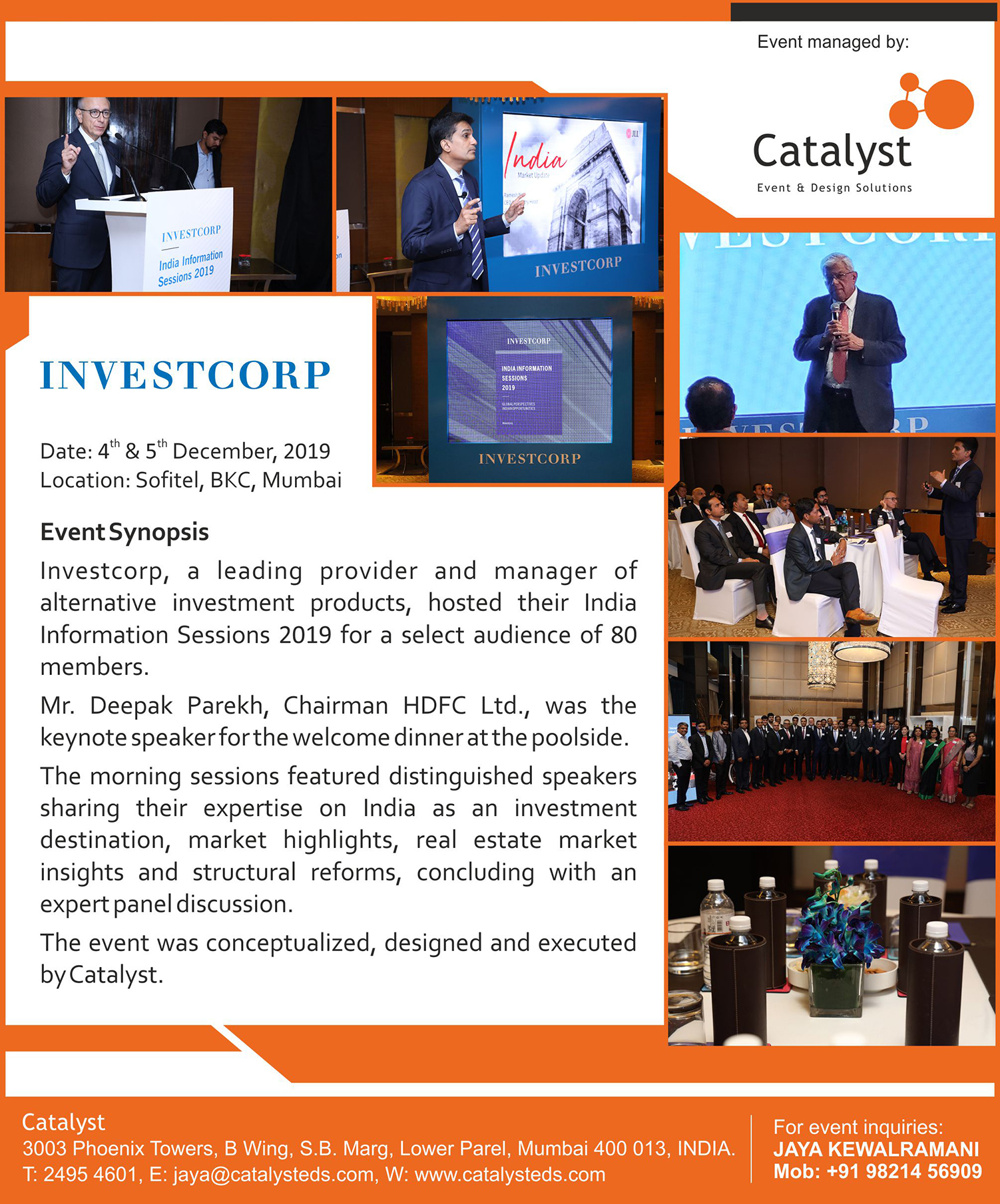 Investcorp Global Conference 2019